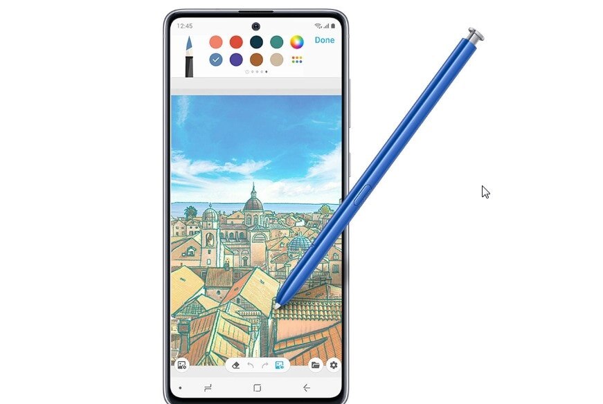 Galaxy Note 10 Lite पर मिल रहा है 5 हजार का कैशबैक