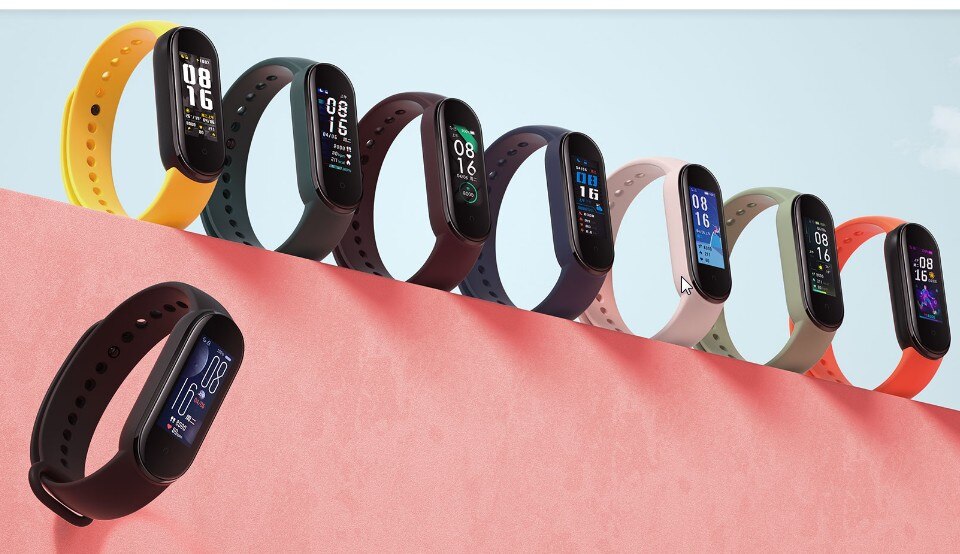 विमन्स हेल्थ मोड और वॉयस कमांड के साथ Mi Band 5 लॉन्च