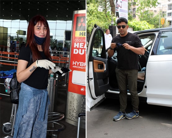 एयरपोर्ट पर नजर आईं माहिरा शर्मा, डबिंग स्टूडियो पहुंचे अमित साध, Photos