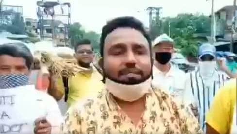 BJP नेताओं ने चीनी राष्ट्रपति की जगह किम जोंग का पुतला फूंका