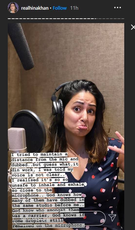 लॉकडाउन खुलने के बाद काम पर गईं हिना खान, कहा- सेफ फील नहीं हो रहा