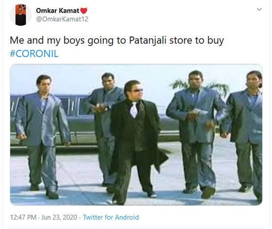 बाबा रामदेव ने लॉन्च की कोरोना की दवा, वायरल हो रहे ये फनी मीम्स