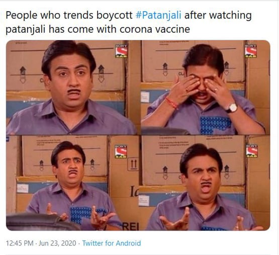 बाबा रामदेव ने लॉन्च की कोरोना की दवा, वायरल हो रहे ये फनी मीम्स