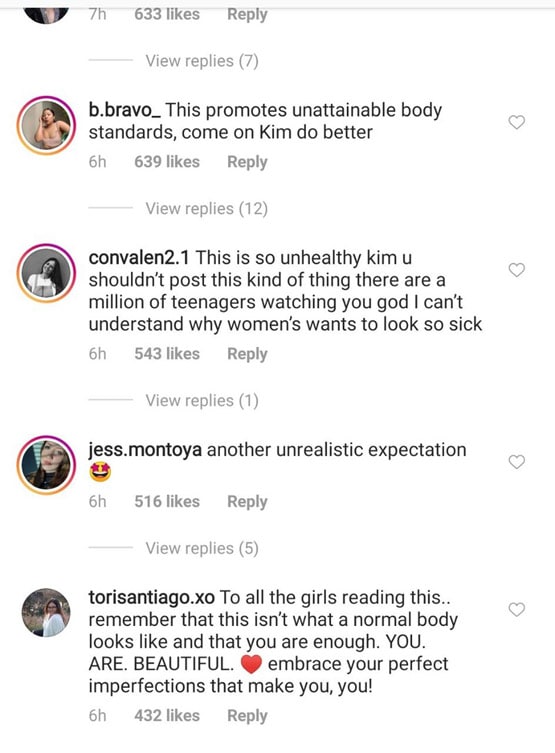 पतली कमर फ्लॉन्ट कर ट्रोल हो रहीं किम कर्दाशियां, बॉडी टाइप पर उठे सवाल