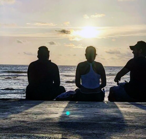 निया-अर्जुन ने चलाई 32 किलोमीटर साइकिल, शेयर की खूबसूरत तस्वीरें