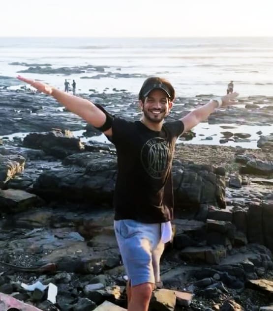 निया-अर्जुन ने चलाई 32 किलोमीटर साइकिल, शेयर की खूबसूरत तस्वीरें