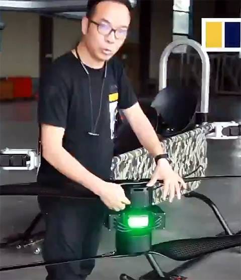 ड्रोन से बना दिया 2 सीटर मिनी हेलिकॉप्टर, नाम है Octocopter