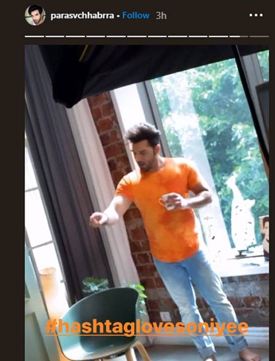 पारस-माहिरा ने शुरू की म्यूजिक वीडियो की शूटिंग, Photos