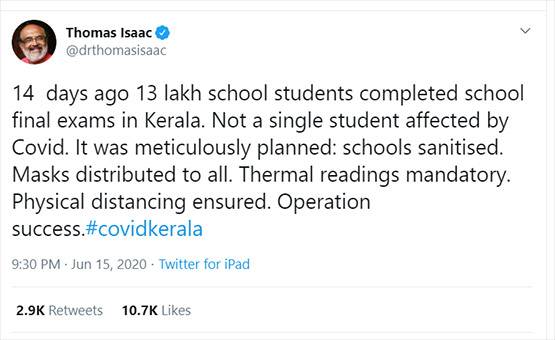 भारत में तेजी से बढ़ रहे कोरोना के केस, लेकिन केरल ने फिर किया कमाल