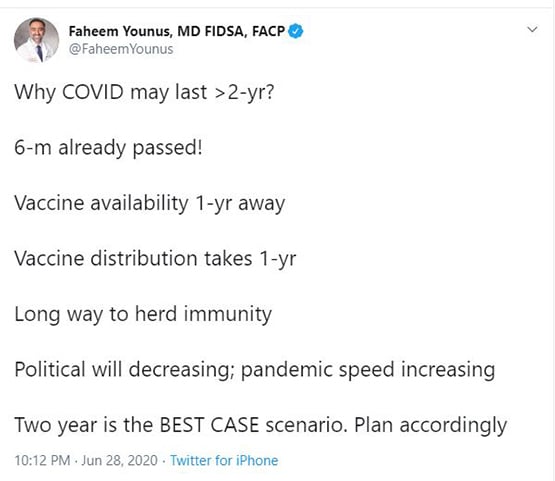 एक्सपर्ट बोले- गलत उम्मीद से बेहतर सच, 2 साल से अधिक रहेगा कोरोना