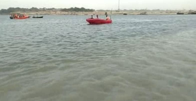 सूर्यग्रहण से पहले दिखा गंगा-यमुना-सरस्वती का संगम, फोटो वायरल