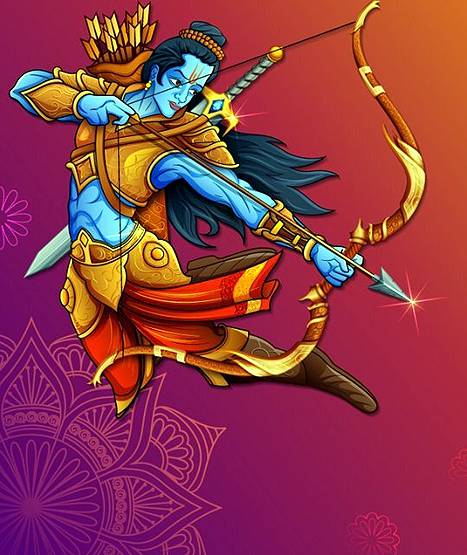 ताइवान की वेबसाइट पर तस्वीर, भगवान राम ने चीन के ड्रैगन पर साधा निशाना