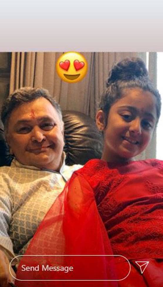 फादर्स डे पर रिद्ध‍िमा ने पिता ऋष‍ि कपूर को किया याद, शेयर की फोटोज