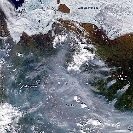 दुनिया की सबसे ठंडी जगह पर भयावह आग, वैज्ञानिक इस बदलाव से परेशान
