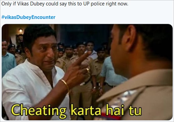 विकास दुबे एनकाउंटर पर वायरल सलमान का डायलॉग, सोशल मीडिया पर छाए मीम्स