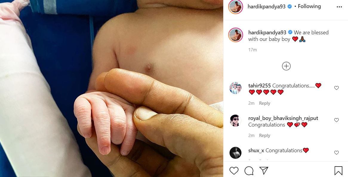 बेटे के पिता बने हार्दिक पंड्या, कप्तान कोहली ने दिया ऐसा रिएक्शन