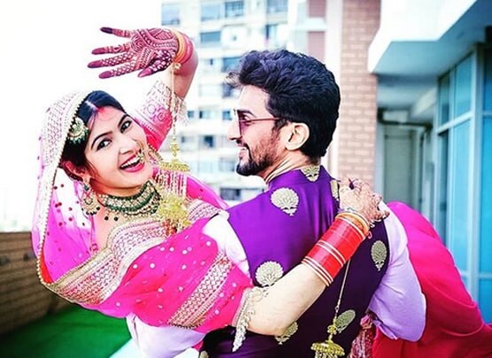न्यूलीवेड TV कपल मनीष-संगीता का वेडिंग फोटोशूट, दिखी जबरदस्त केमिस्ट्री