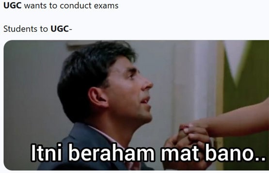 UGC के फैसले से नाराज छात्र, ट्रेंड हो रहा #ExamsInCovidASuicide