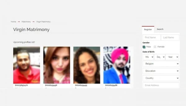 शादी के लिए ये मैट्रिमोनियल वेबसाइट दे रही वर्जिनिटी की गारंटी, उठे सवाल