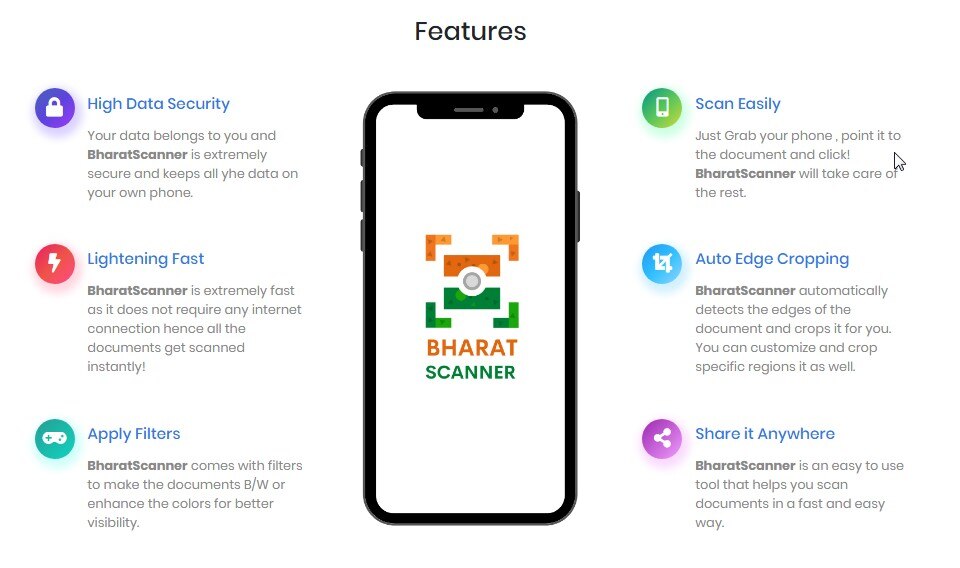 कैमस्कैनर की जगह लेने आया मेड इन इंडिया ऐप Bharat Scanner
