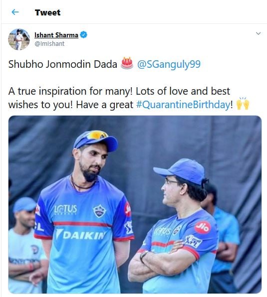 गांगुली पर कैफ का ट्वीट- फौलादी सीना दिखा के ऐसे कौन चढ़ता है
