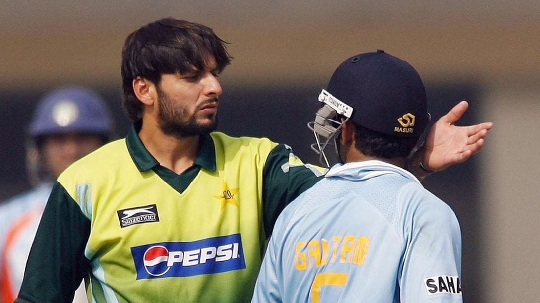 VIDEO: आफरीदी ने गंभीर पर फिर साधा निशाना, किया ये विवादित कमेंट