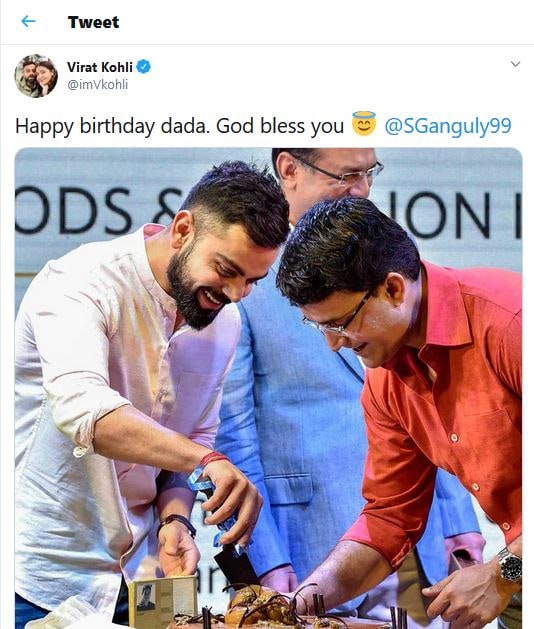 गांगुली पर कैफ का ट्वीट- फौलादी सीना दिखा के ऐसे कौन चढ़ता है