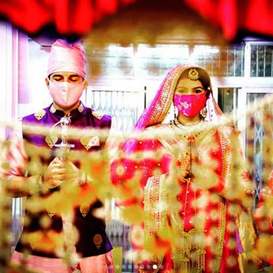 न्यूलीवेड TV कपल मनीष-संगीता का वेडिंग फोटोशूट, दिखी जबरदस्त केमिस्ट्री