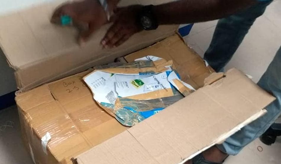 डिलिवरी अड्रेस में लिखा- मंदिर के सामने आते ही फोन करना, फोटो वायरल