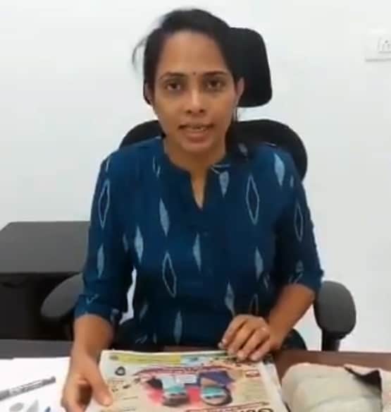 22 दिन के बच्चे को लेकर ड्यूटी पर पहुंची IAS अफसर, हो रही तारीफ