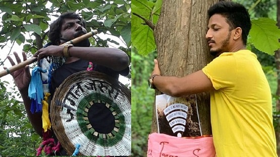MP: 700 पेड़ों को बचाने के लिए 'चिपके' लोग, बांसुरी बजाकर बांध रहे राखी