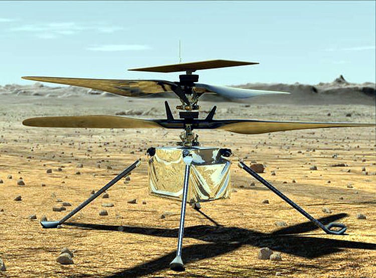 NASA पहली बार मंगल ग्रह पर रोवर के साथ भेज रहा हेलिकॉप्टर