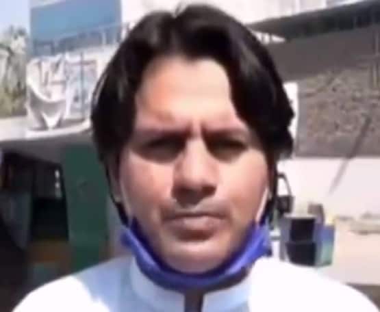 पाकिस्तान: रिपोर्टर ने बिना मास्क के पूछा सवाल, शख्स बोला- मुझे कोरोना है