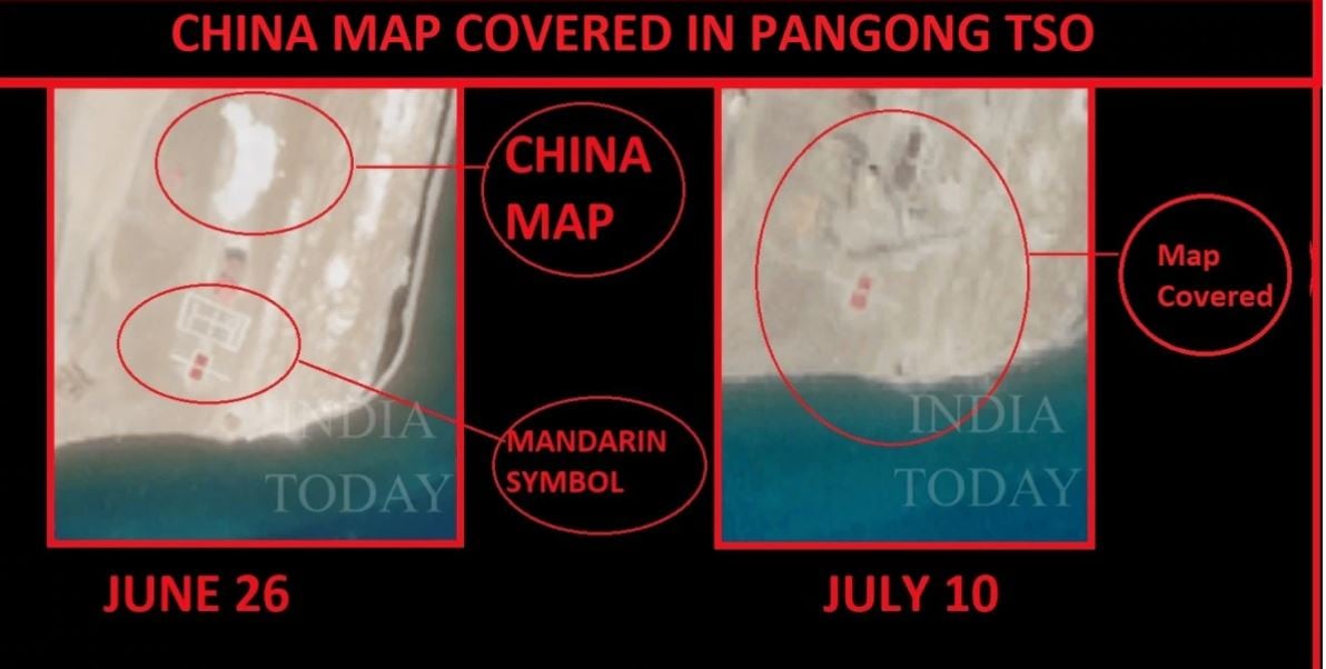 सैटेलाइट तस्वीरों में दिखा, LAC पर फिंगर 4 से पीछे जा रही चीनी सेना