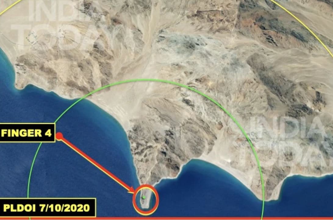 सैटेलाइट तस्वीरों में दिखा, LAC पर फिंगर 4 से पीछे जा रही चीनी सेना