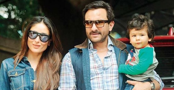 मास्क लगाकर पापा सैफ संग मुंबई की बारिश में निकले तैमूर अली खान