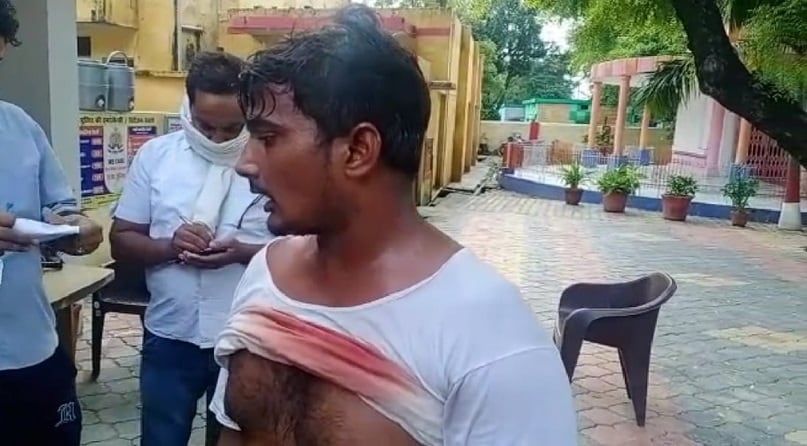 यूपी: सीने में धंसी थी गोली, थाने पहुंचे युवक को देख पुलिस हैरान