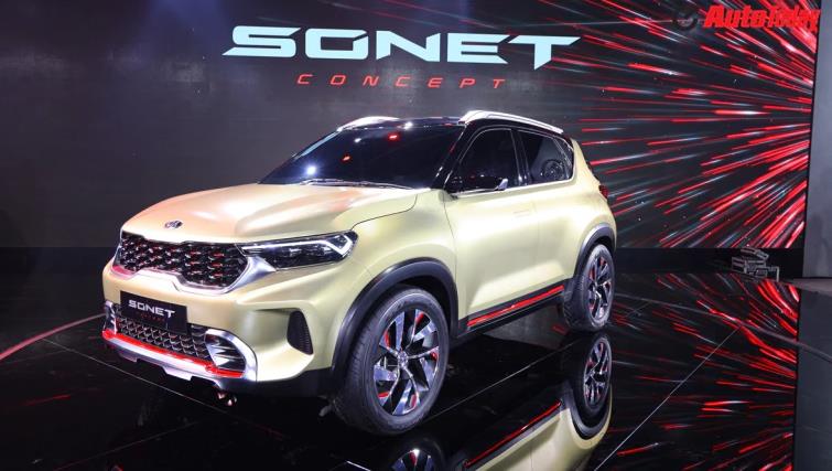 KIA SONET का लुक शानदार, ग्लोबल डेब्यू से पहले आईं ये तस्वीरें