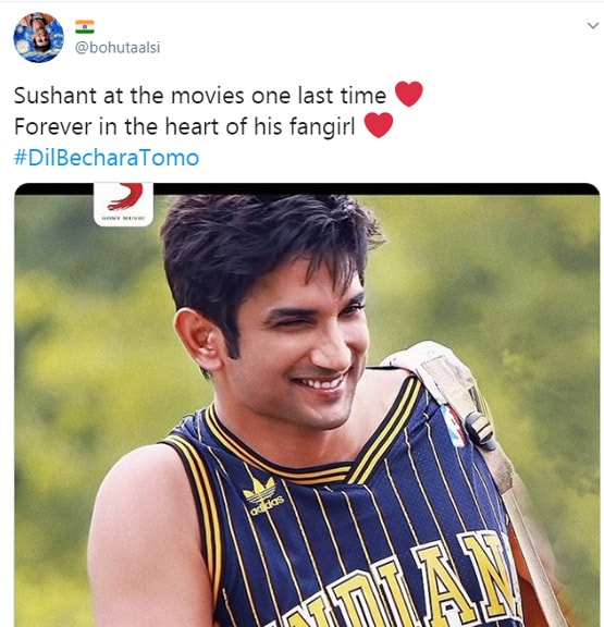 सुशांत की आखिरी फिल्म रिलीज होने को बचा 1 दिन, इमोशनल हुए फैंस