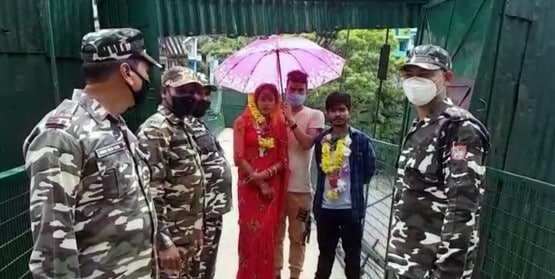 भारत का दूल्हा और नेपाल की दुल्हन, सिर्फ 15 मिनट में हुई शादी