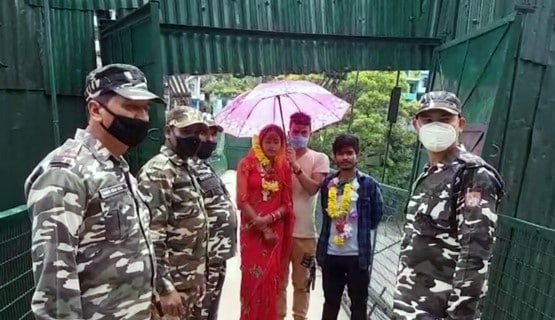 भारत का दूल्हा और नेपाल की दुल्हन, सिर्फ 15 मिनट में हुई शादी