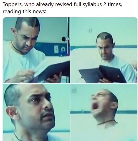 CBSE ने सिलेबस घटाया, छात्र बोले- 'भगवान तेरी लीला अपरंपार'