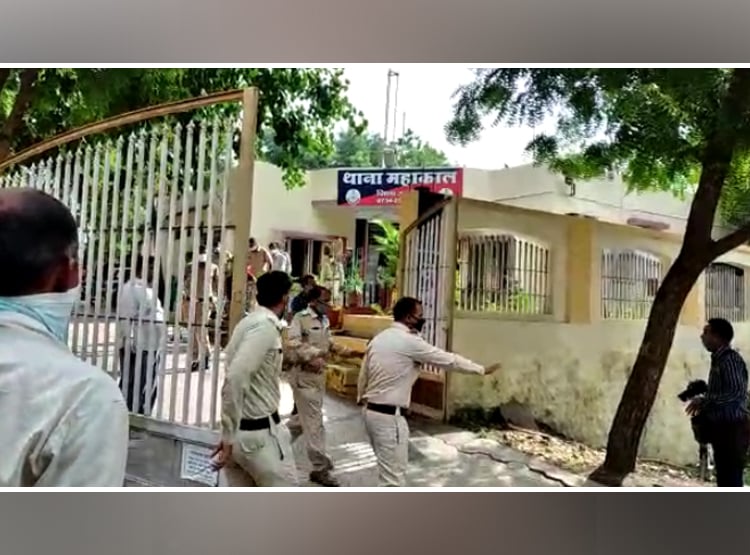 उज्जैन महाकाल मंदिर में विकास दुबे की एंट्री से गिरफ्तारी तक, देखें तस्वीरें