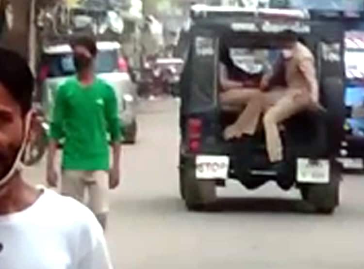 बगैर मास्क के घूम रहे बकरे को पकड़कर ले गई पुलिस? ये निकली हकीकत