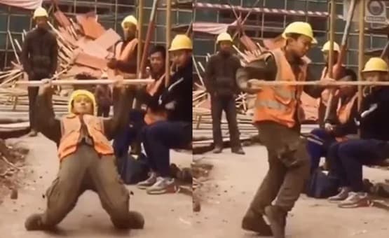 मजदूर ने किया ऐसा डांस, लोगों को आई माइकल जैक्सन की याद