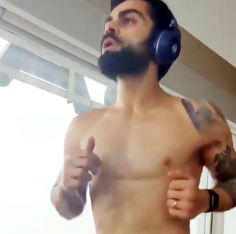 IPL की तैयारी में जुटे कोहली, शेयर किया ये वर्कआउट का VIDEO