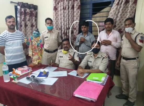 श्रीकृष्ण की करोड़ों की मूर्ति बरामद.