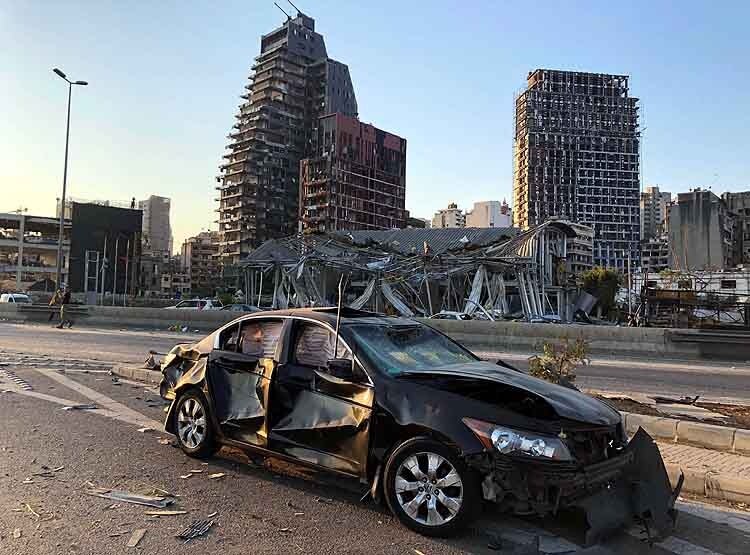 बेरूत धमाके में खाक हुए राशन के गोदाम, नहीं बचा एक महीने का भी अनाज