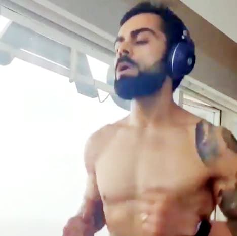 IPL की तैयारी में जुटे कोहली, शेयर किया ये वर्कआउट का VIDEO