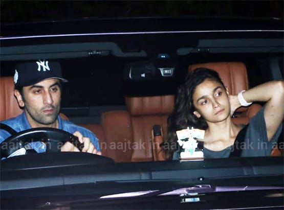 संजय दत्त से मिले रणबीर कपूर-आलिया भट्ट, तबीयत का लिया हालचाल